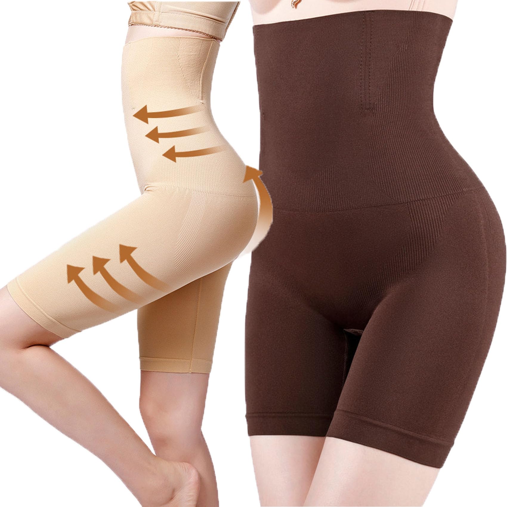 VDXCGDG Kelinia Tummy and Hip Lift Pants, Kelinia Shaper, Kelinia Shapewear, Tummy and Hip Lift Pants Shapewear (Brown,4XL)