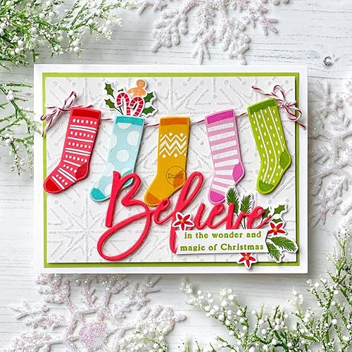 Vista 49 de DzIxY Happy Birthday Abrazos Palabras Troqueles de corte de metal para hacer tarjetas, kit de papel de relieve, troquelados, plantillas de máquina 14