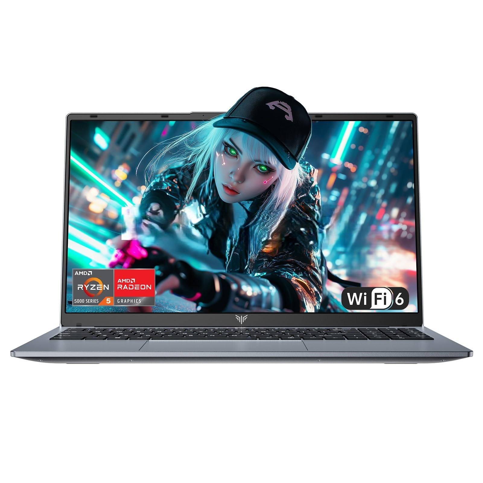 2026 Gaming Laptop with AMD Ryzen 7430U Processor(Up to 4.3GHZ),ΑMD Radeon Graphics,16GB DDR4 RAM 512GB SSD,WiFi 6,15.6 inch IPS Display,Type-C,Micro