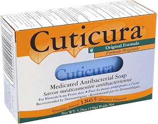 Cuticura Deep Cleansing Face and Body Soap, Original Scent 5.25 oz
