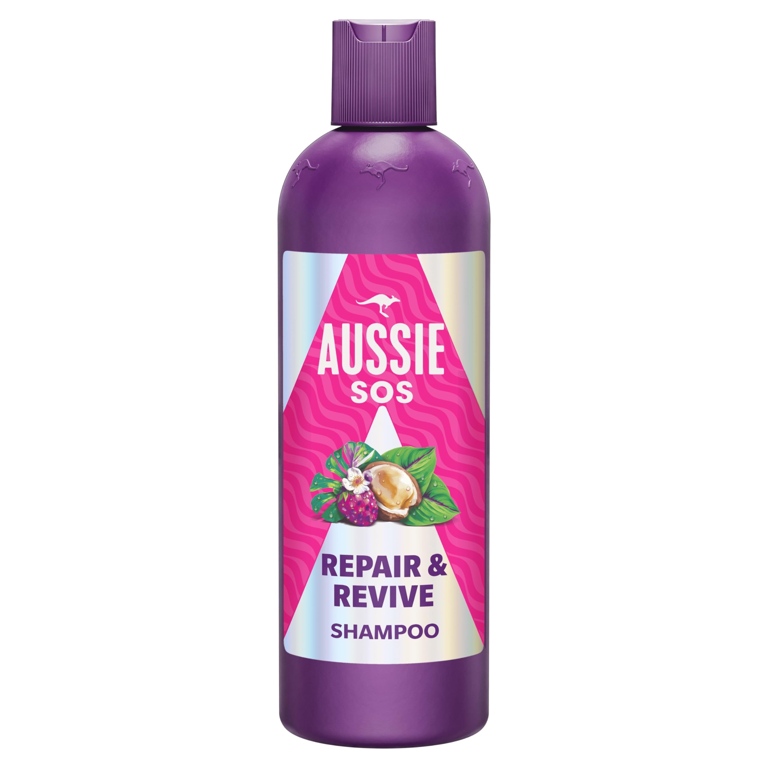 Miniatura 7 de Aussie SOS Repair & Revive Champú 300ml. Tu Pelo Seco, Estresado Y Dañado Será Más Suave, Liso E Hidratado. Previene Futuros Daños. Vegano (Paquete de 2)