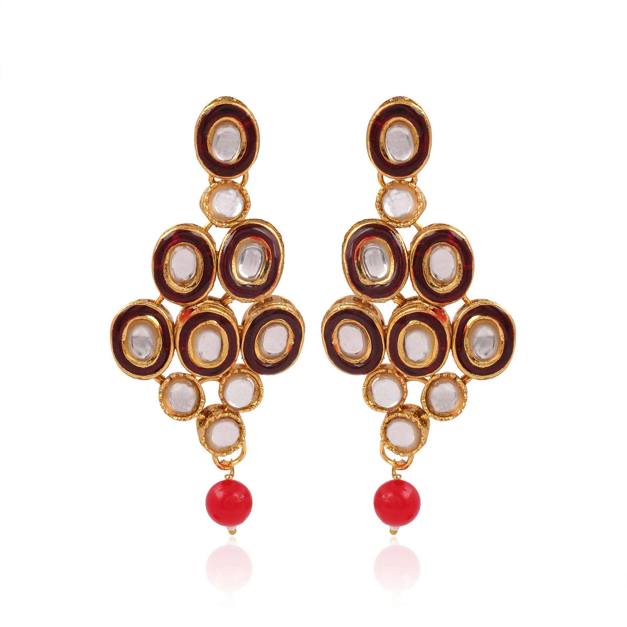 Traditional Plated Jewellery Set (YBNK_5641)