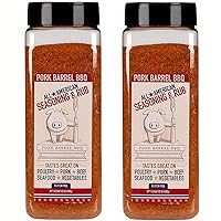 Vista 9 de Pork Barrel BBQ condimento y adobo All American – Sin azúcar, Keto, sin gluten, sin MSG, adobo BBQ multiusos y condimento para carne – 7 libras