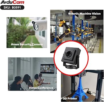 Arducam 30fps@1080P HDR USB Camera Module, 78(D) Autofocus UVC Camera, Mini Webcam for Windows, Linux, Mac OS, Android