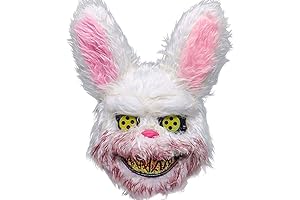 Halloween Bloody Werewolf Bunny Mask