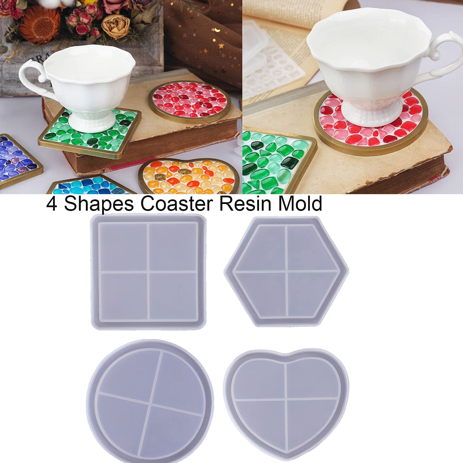 Moule Silicone Pour Réaliser Un Bol Avec Un Décor écaille En Résine 6