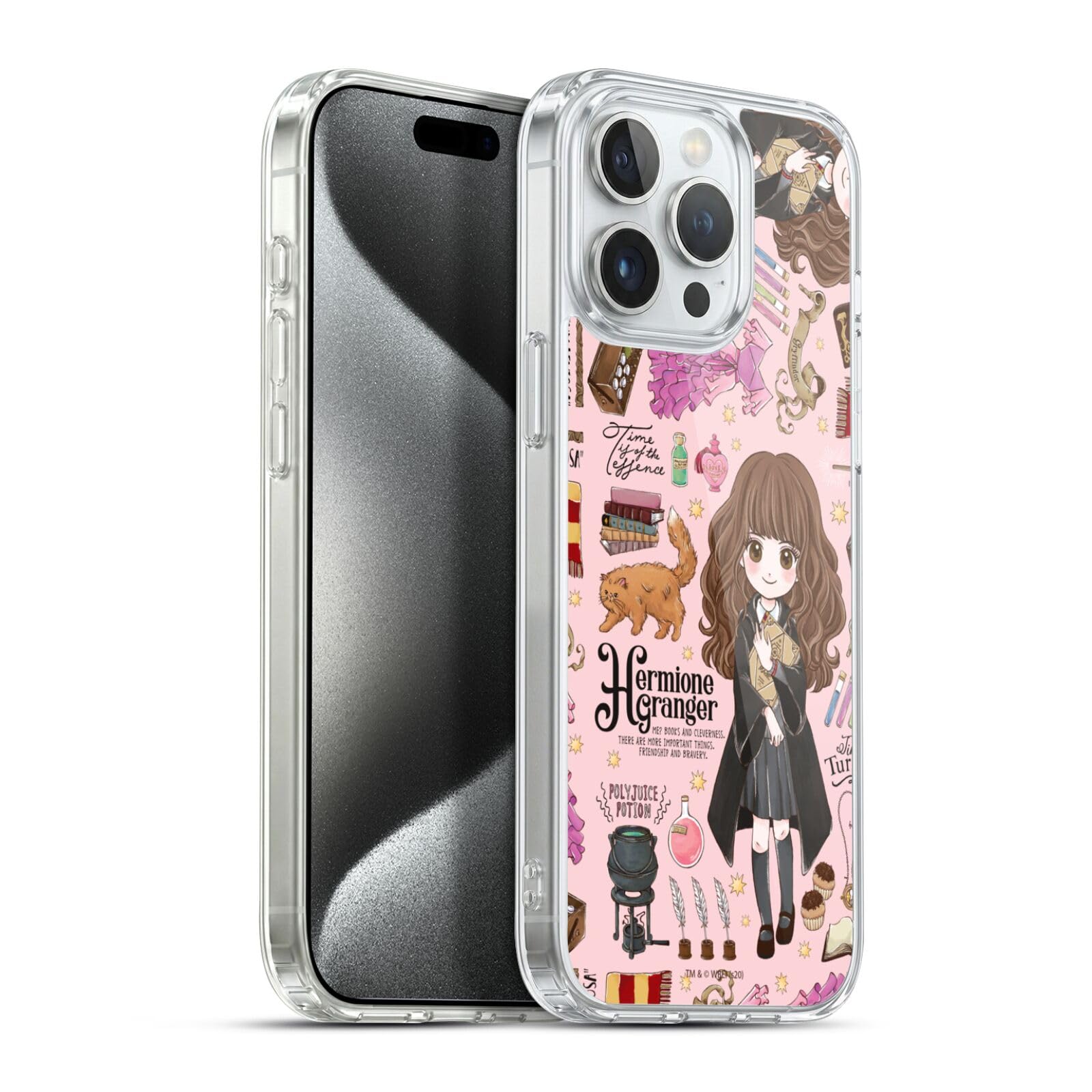 Head Case Designs Licenciado Oficialmente Harry Potter Patrón Luna Reliquias de la Muerte XXXVII Caso Funda de Gel Suave Compatible con Apple iPhone 12 / iPhone 12 Pro — view 75