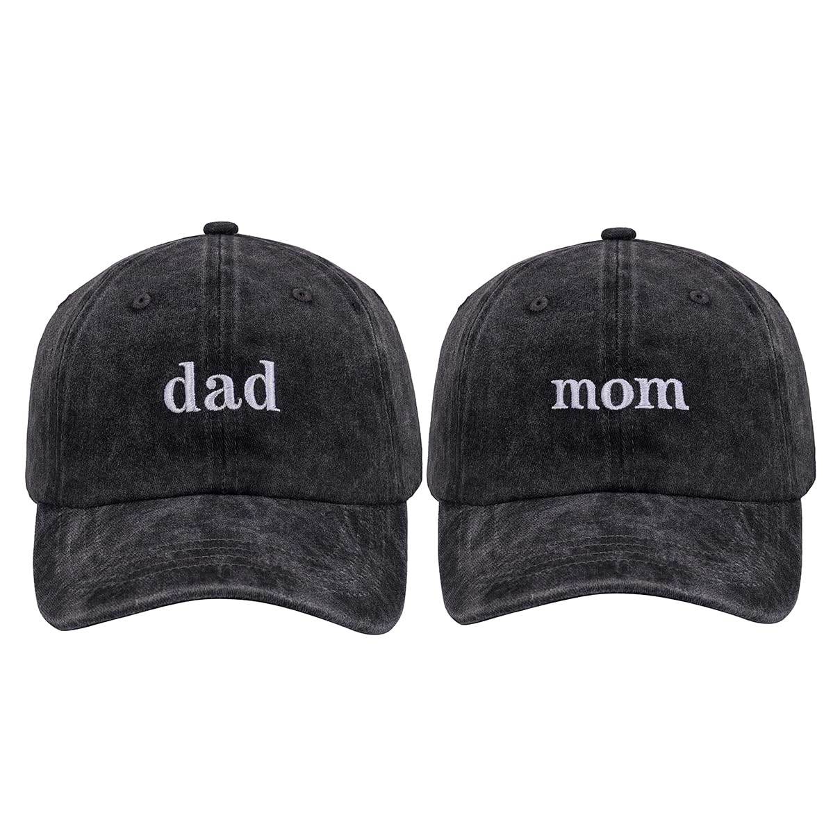 CZEVIP Cotton Mom and Dad Hats Adjustable