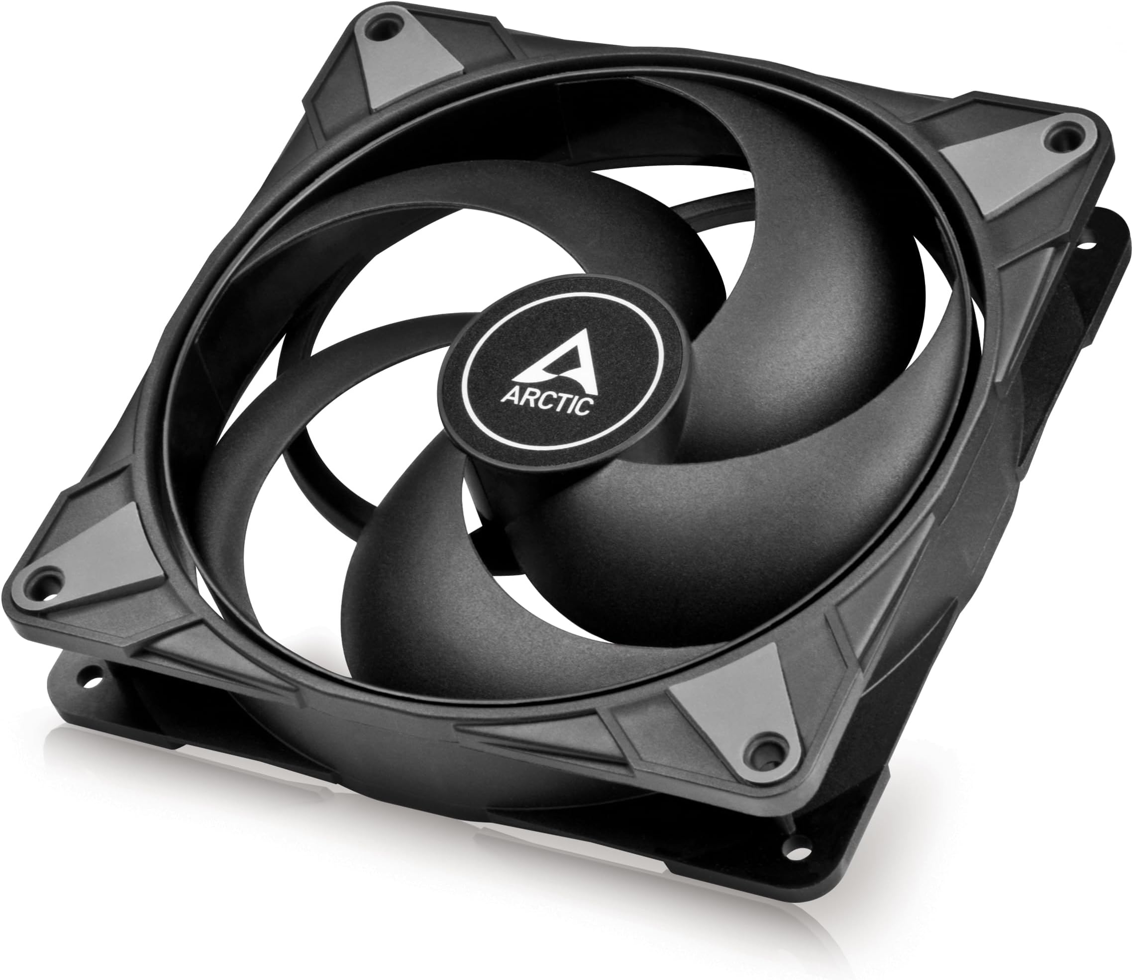 P14 Max - PC Fan, High-Performance 140mm Case Fan, PWM Controlled 400–2800 RPM, Optimised for Static Pressure, 0dB Mode - Black