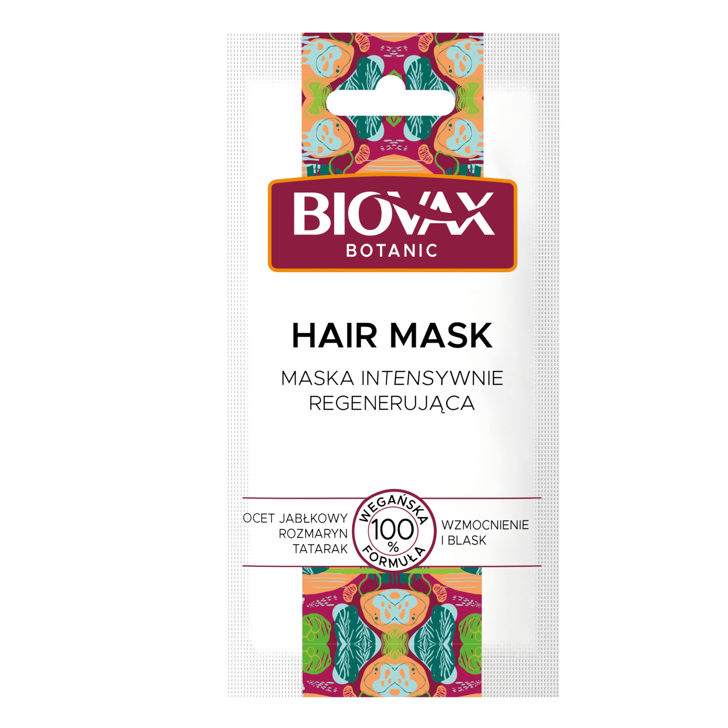 BiovaxBotanic Intensive Mask with Vinegar 20 ml