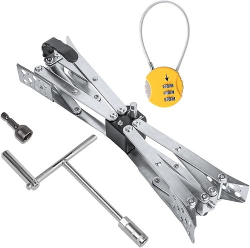 Miniatura 2 de Estabilizador de RV en forma de X XL (permite ajustar el taladro) con bloqueo de doble eje para vehículos recreativos, remolque de viaje o caravana