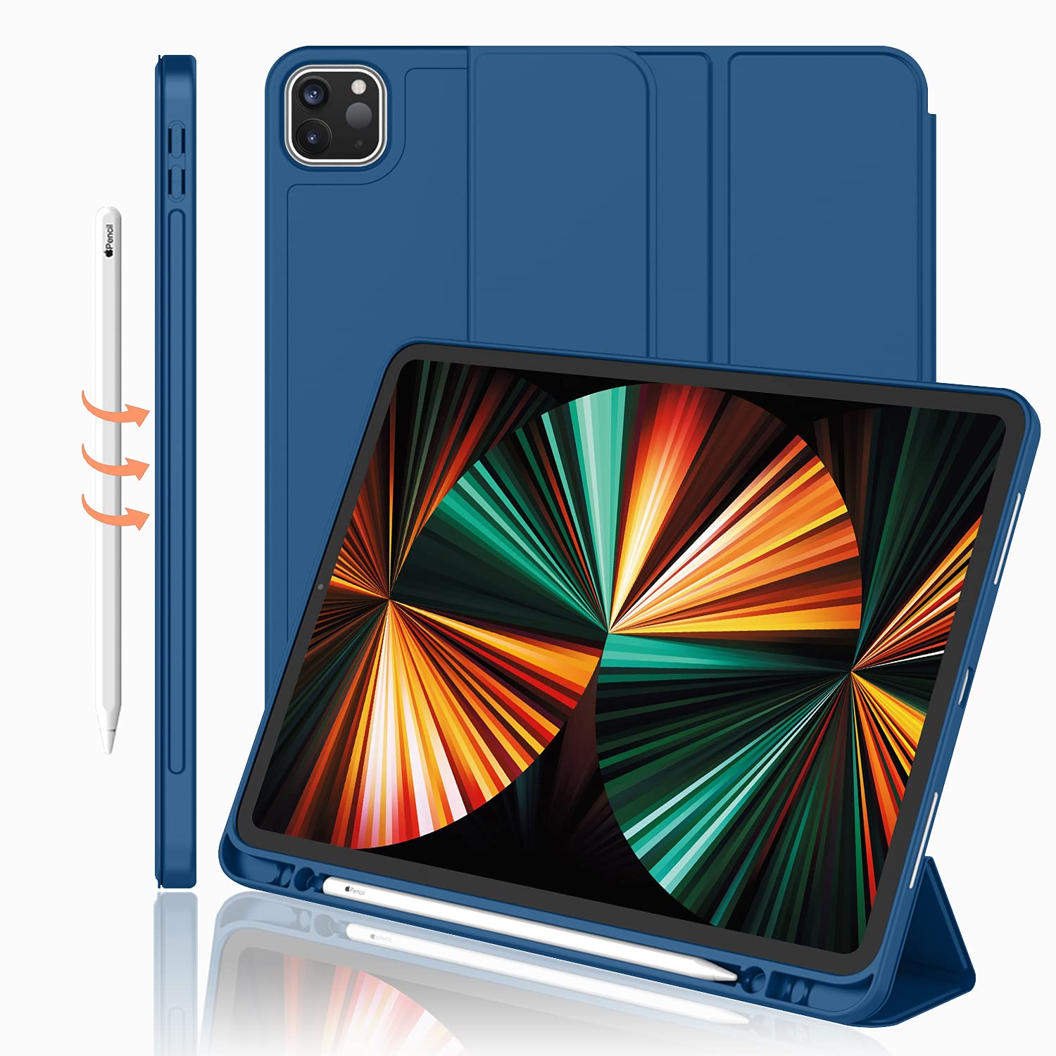 Amazon.com: iMieet New iPad Pro 12.9 Case 2022(6th Gen)/2021(5th