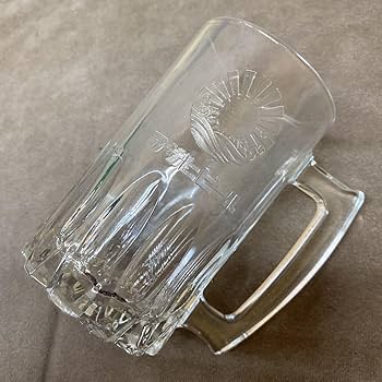 【新品未使用】サントリー昭和レトロアンティークジョッキ５個セット（おつまみ皿付） サントリー ビールジョッキ アンティーク グラス 5個セット 昭和