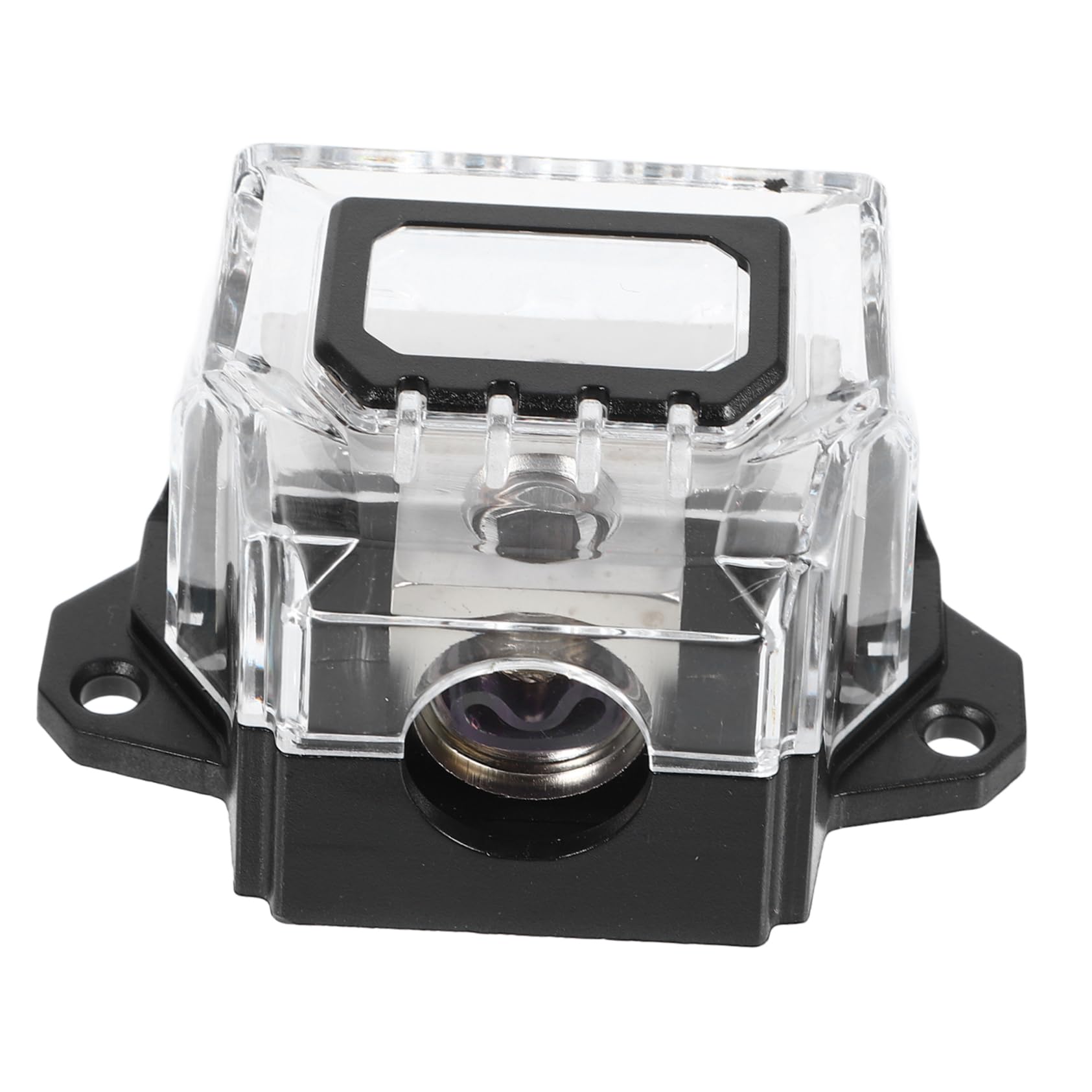 Gatuida 4pezzi Portafusibili Per Auto Audio Blocco Distribuzione Fusibili Vie Per Amplificatore Facile Installazione Materiali Resistenti e Affidabili Compatibile Con Diversi Sistemi Audio