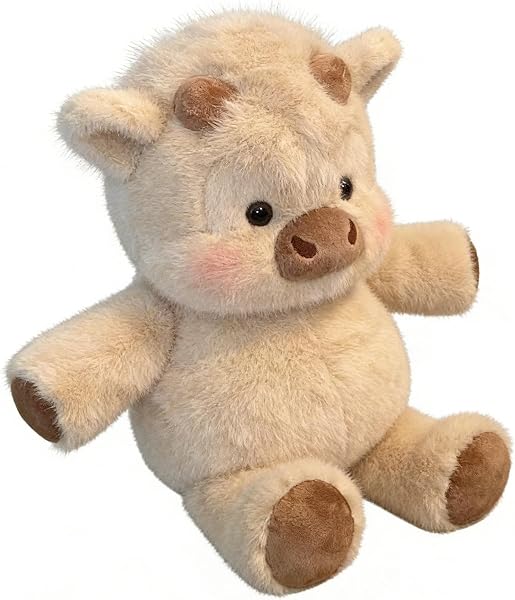 jamgeery Sanglier en Peluche, Animal en Peluche De Mouton Mouton À Collectionner, Décoration De La Maison pour Famille Enfant Adolescents Adultes - 1