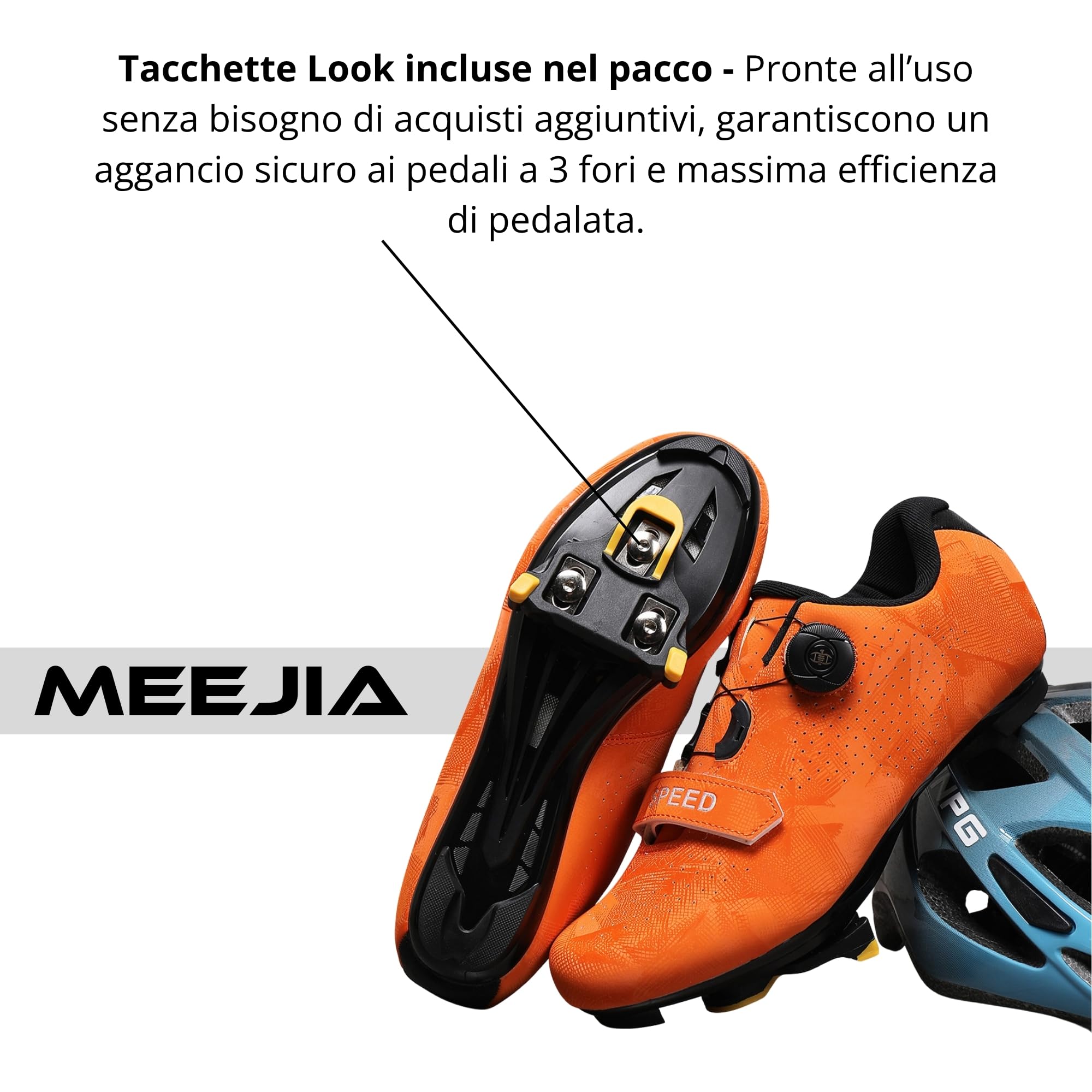 Zapatillas de Ciclismo para Hombre/Mujer – Zapatillas de Spinning Transpirables, Compatibles con Pedales SPD, SPD-SL y Look Delta