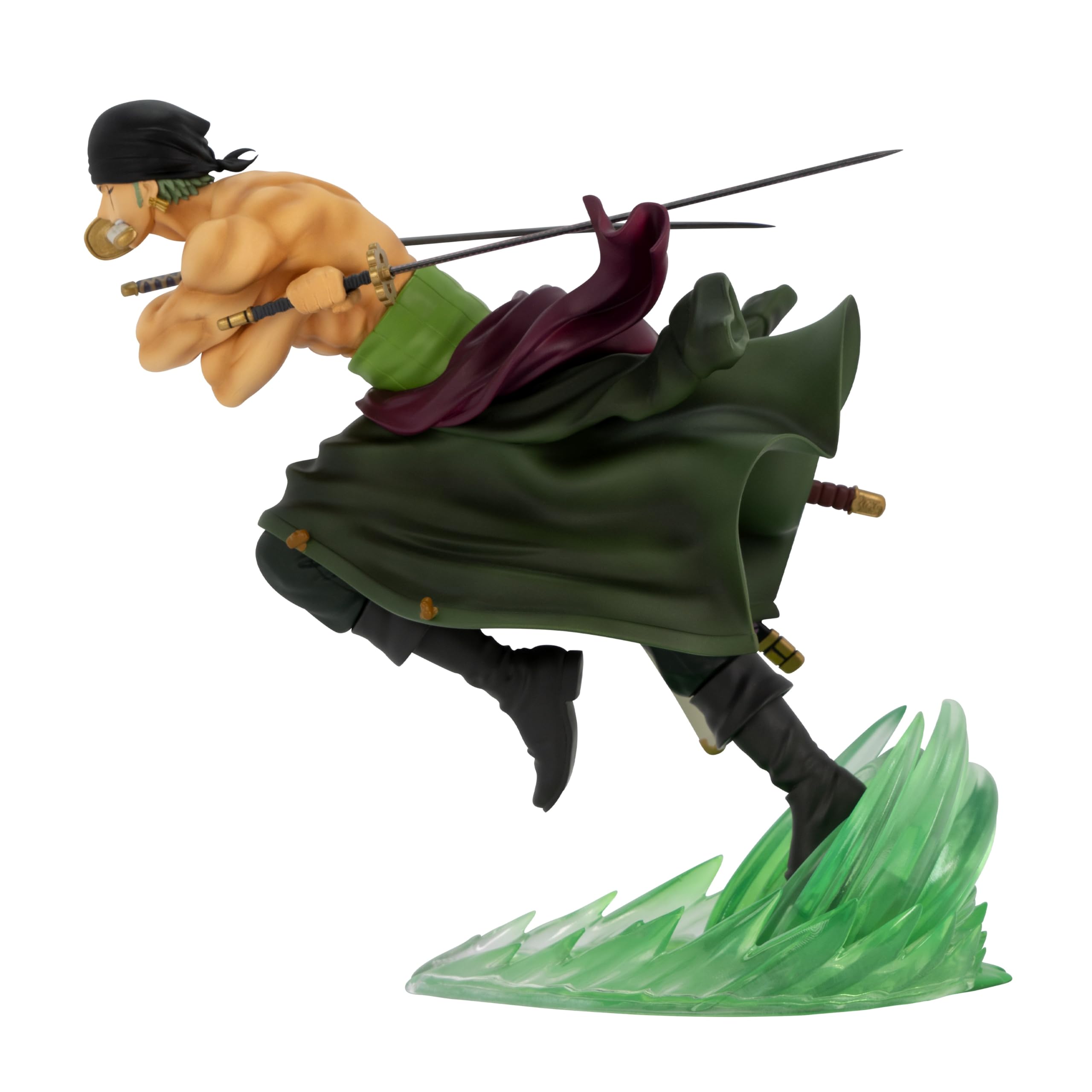 ABYSTYLE Studio One Piece Zoro SFC, statuetta da collezione in PVC, altezza 17,8 cm, statuetta anime manga statuette per casa camera ufficio arredamento regali, ABYFIG091