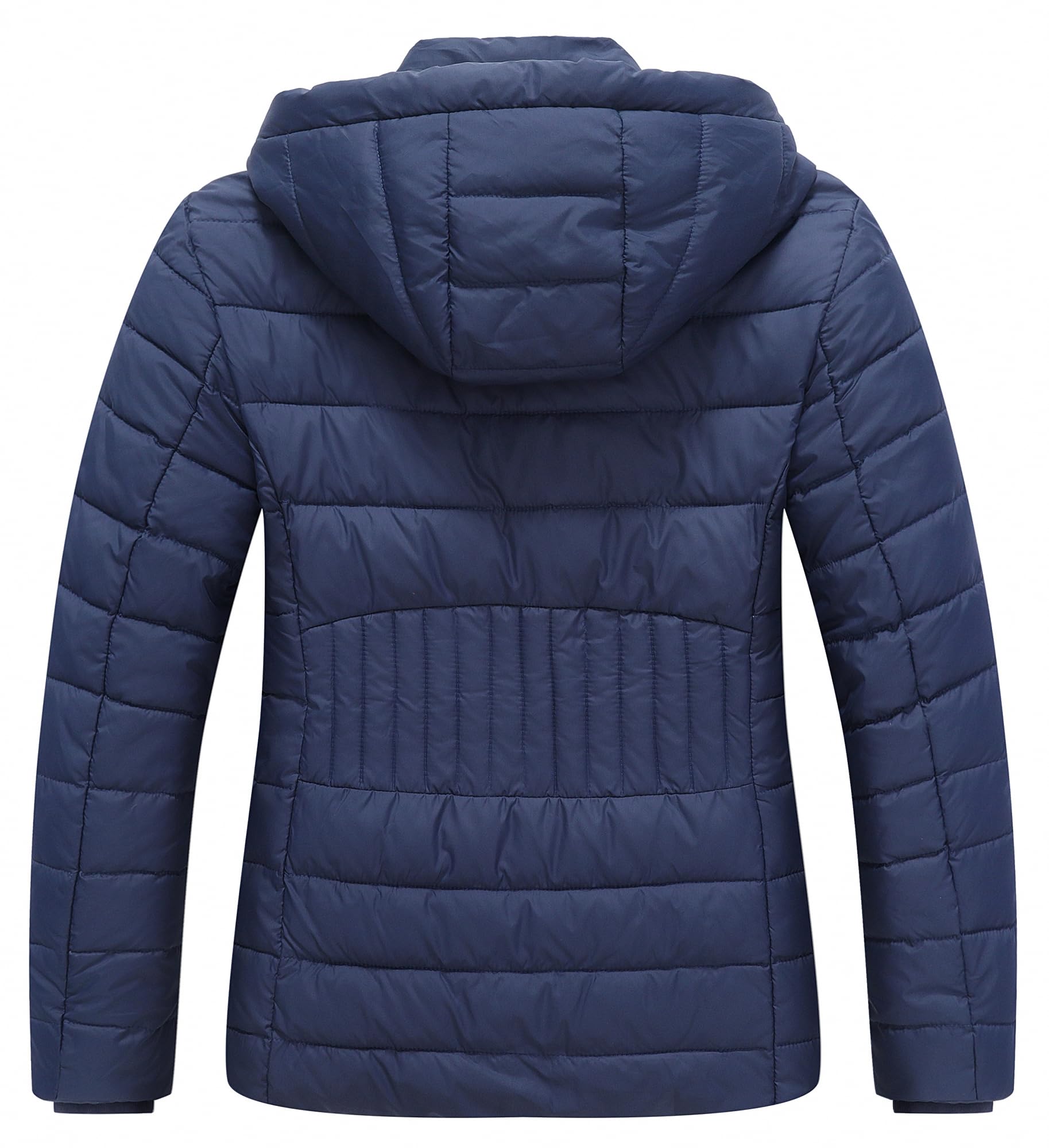TDYPCI Piumino invernale da donna, leggero, impermeabile, trapuntato, corto, piumino da donna, caldo