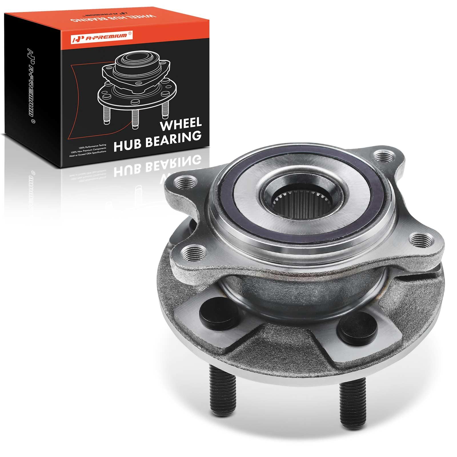 Amazon.com: A-Premium Front Driver or Passenger Side Wheel Bearing 
