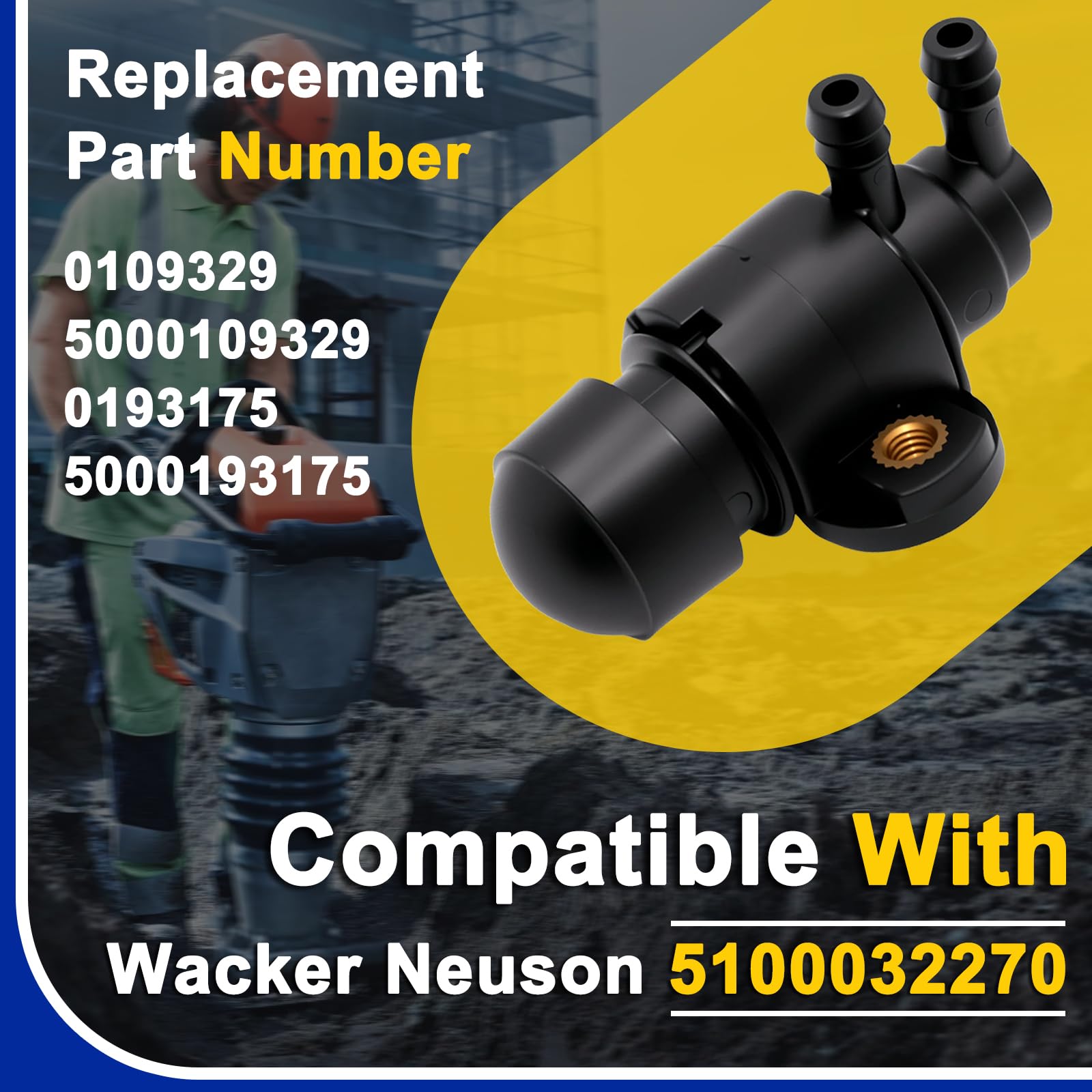 Kraftstoffventil Für Wacker Neuson BS50-2 BS60-2 Serie - Robuster Ersatz 5100032270