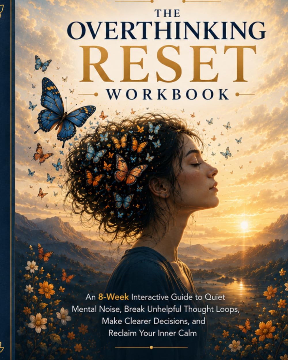 The Overthinking Reset Workbook: An 8-Week Interactive Guide to Quiet Mental Noise, Break Unhelpful Thought Loops, Make Clearer Decisions, and Reclaim Your Inner Calm