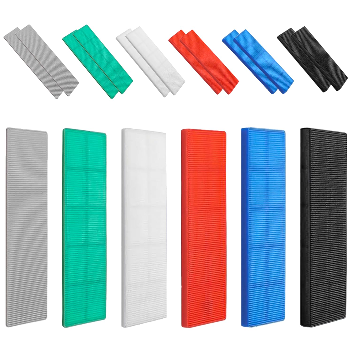 Plastic Glazing Packers, 28mm x 100mm Colourful Spacers Window Packers