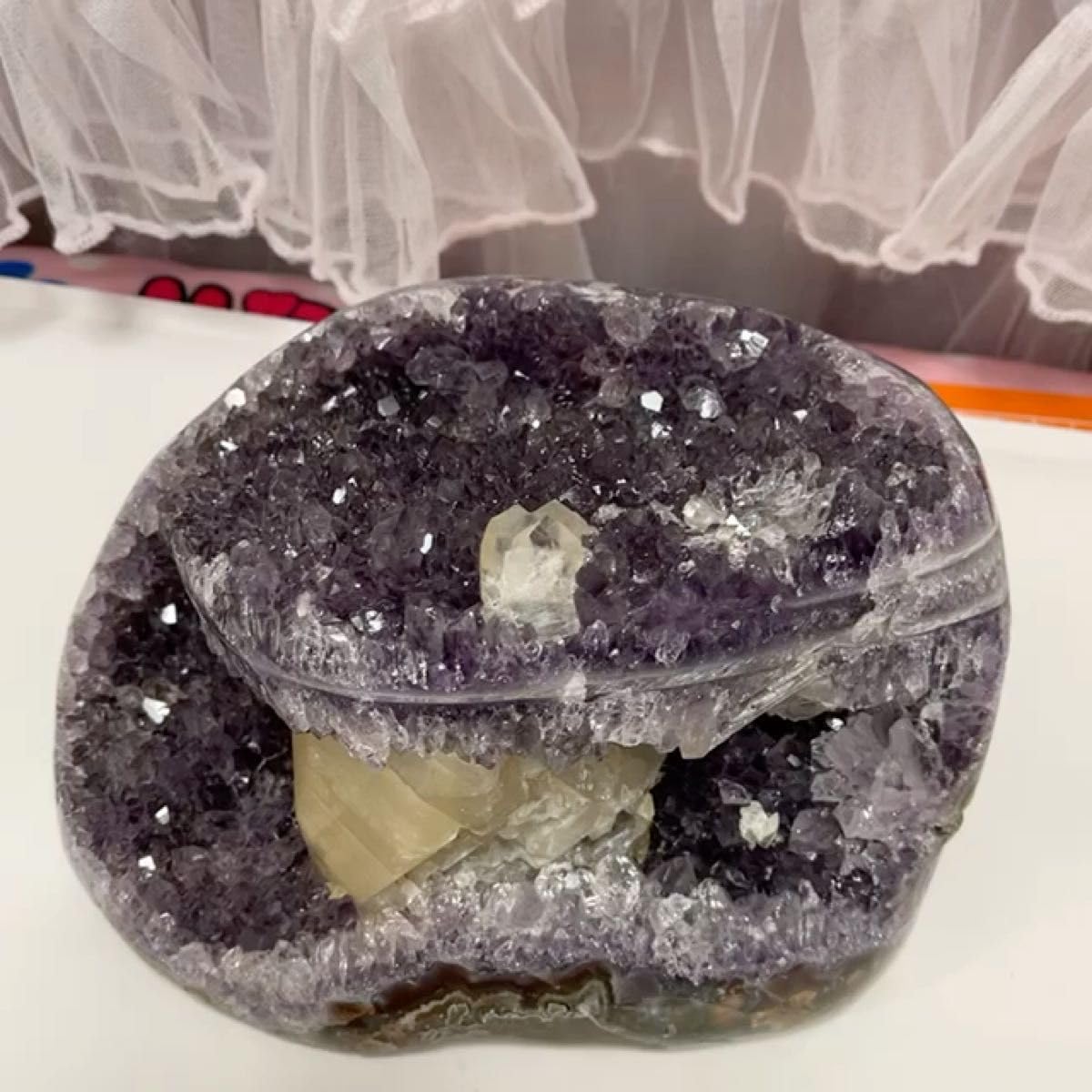 Amazon.co.jp: 原石 天然石 浄化 ウルグアイ産 アメジスト 紫水晶 