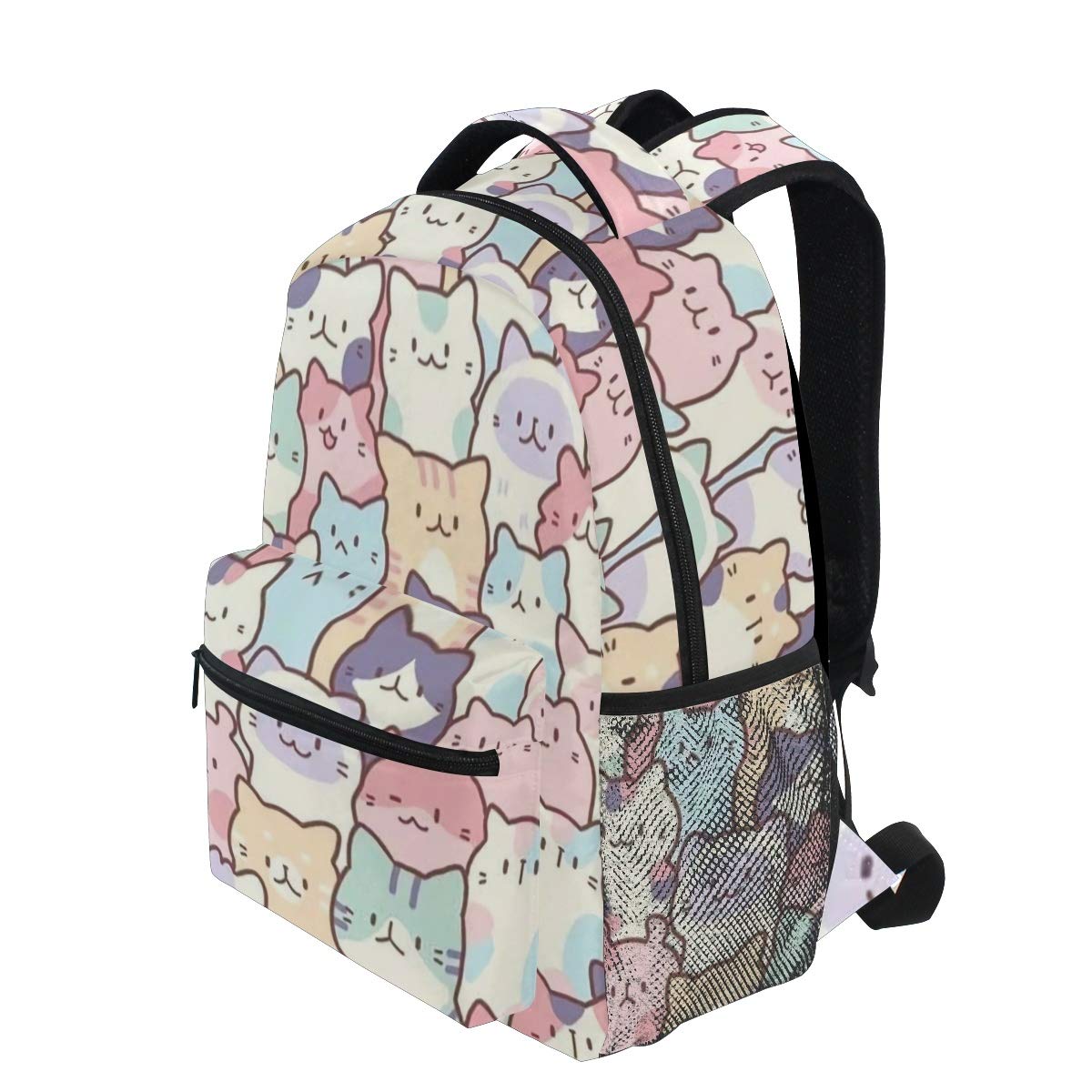 Tropical Cactus Backpack For School & Travel - Casual Day Pack For Women, Girls, Boys & Teens