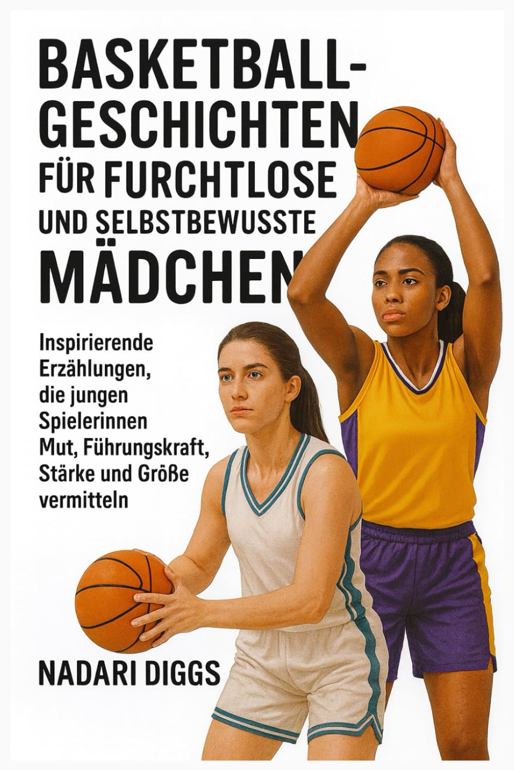 Basketballgeschichten für furchtlose und selbstbewusste Mädchen: Inspirierende Erzählungen, die jungen Spielerinnen Mut, Führungskraft, Stärke und Größe vermitteln