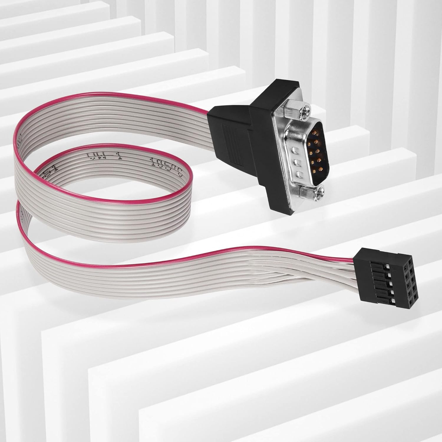 Cavo Adattatore DB9 A 10 Pin IDC - Connettore Seriale RS232 Per Schede Madri E Dispositivi - Foto 5