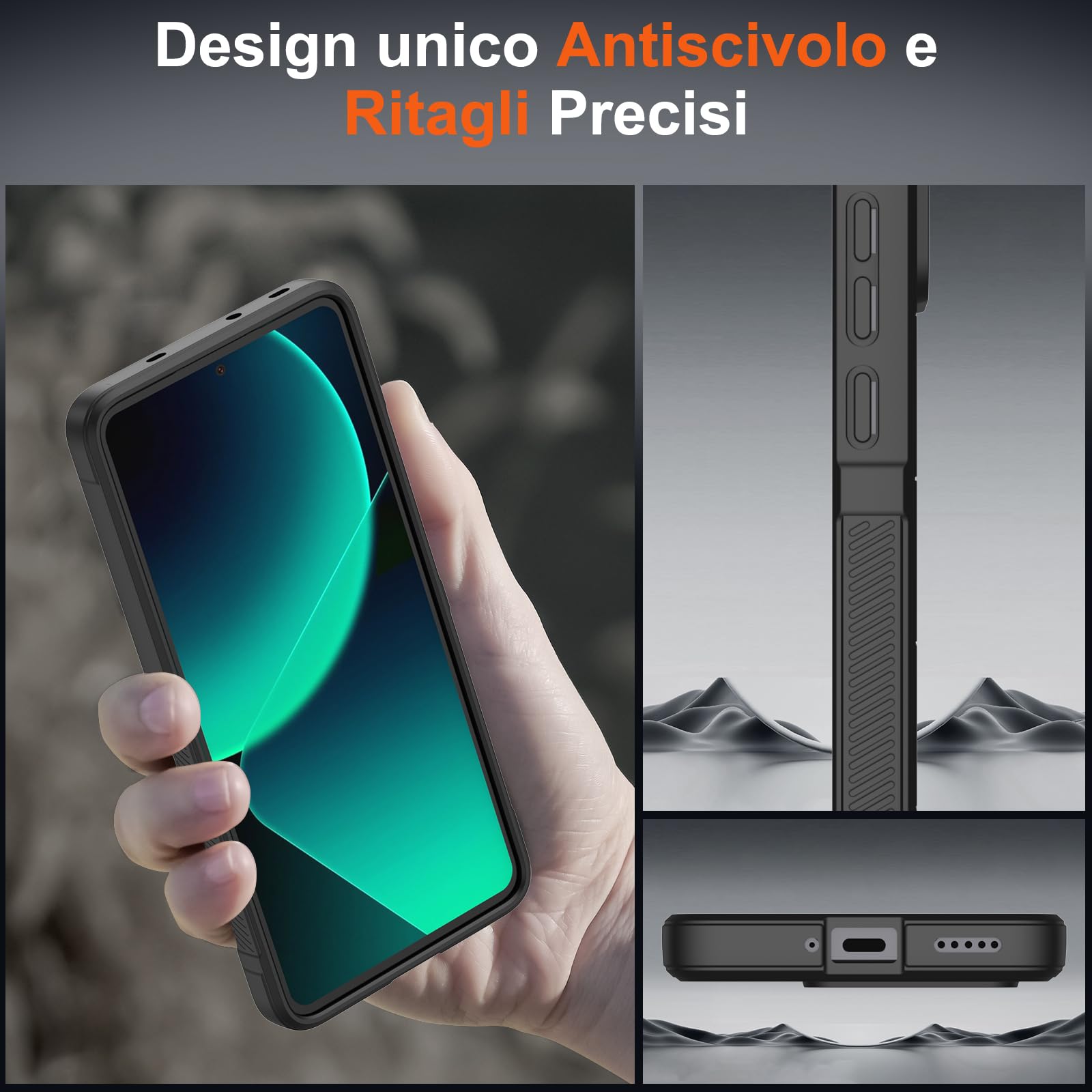 COMAKU Cover per Xiaomi 13T / 13T Pro 5G, Ultrasottile PU
