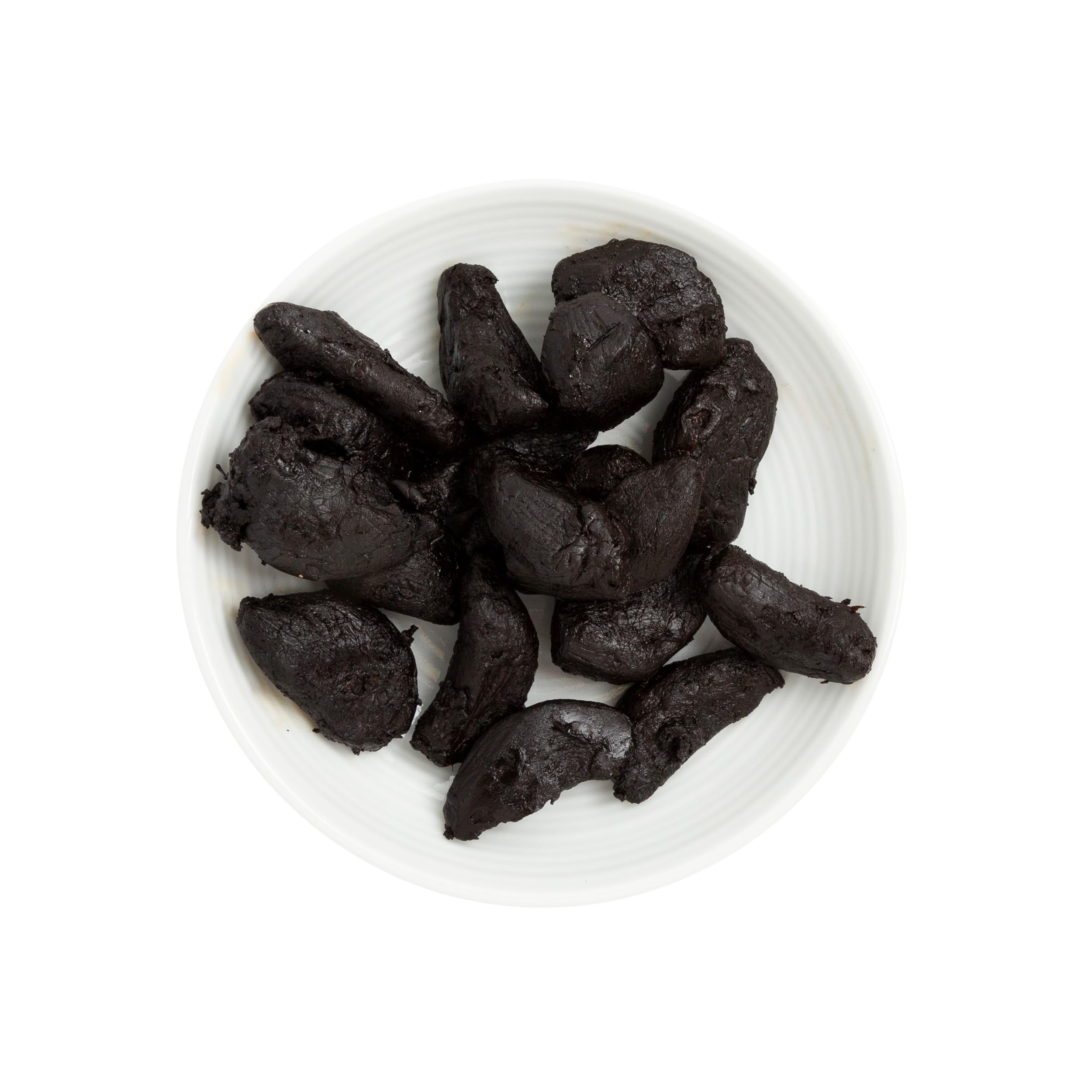 Schwarzer Knoblauch Bio Fermentierter – 200g. Premium Qualität Fermentierter Knoblauch aus Spanien Reich an Mineralsalzen Vegan & Natürlich. Energetisierend und Antioxidativ. Black Garlic.