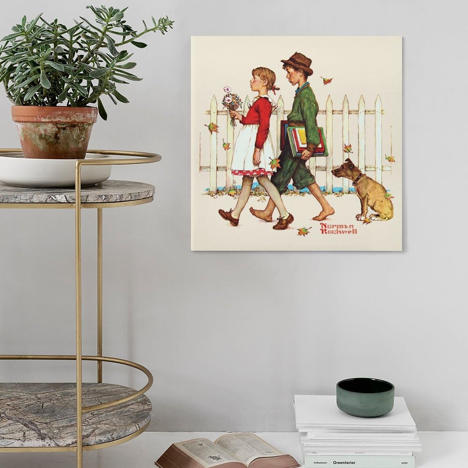 Amazon.co.jp: 名画ポスターNorman Rockwell ノーマンロックウェル偉大