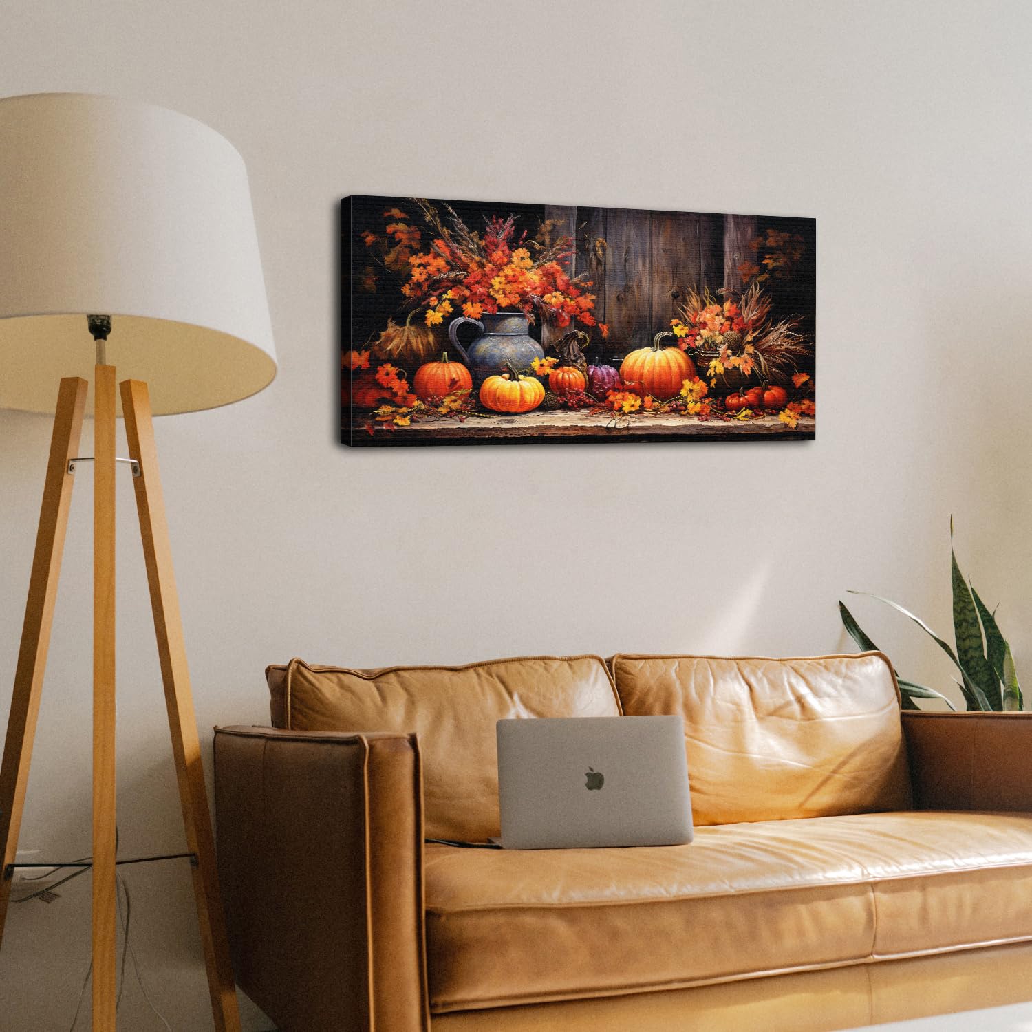 Calabazas De Tela A Cuadros Para Decoración De Otoño - Hechas A Mano, Varios Estilos, Tallo De Plástico