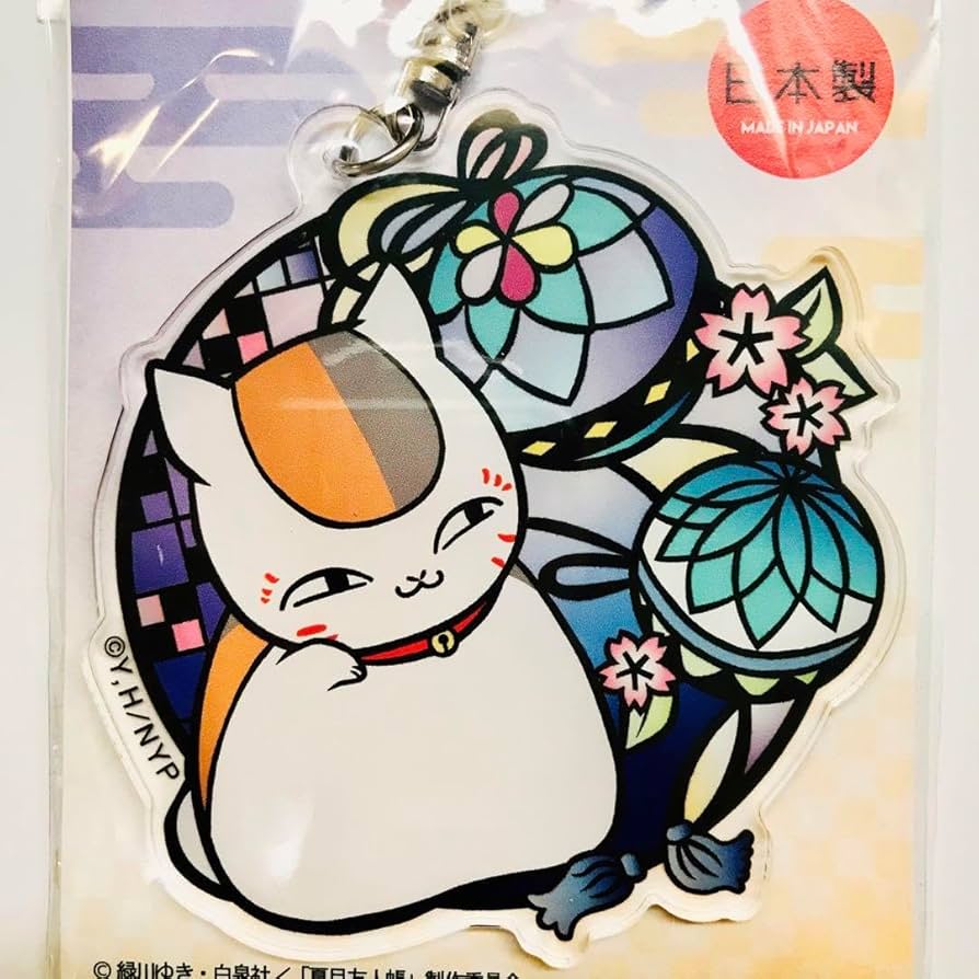 夏目友人帳 うつせみに結ぶ まねきねこ アクリルキーホルダー アクスタ 夏目友人帳 - トレーディング ニャンコ先生 lette-graph