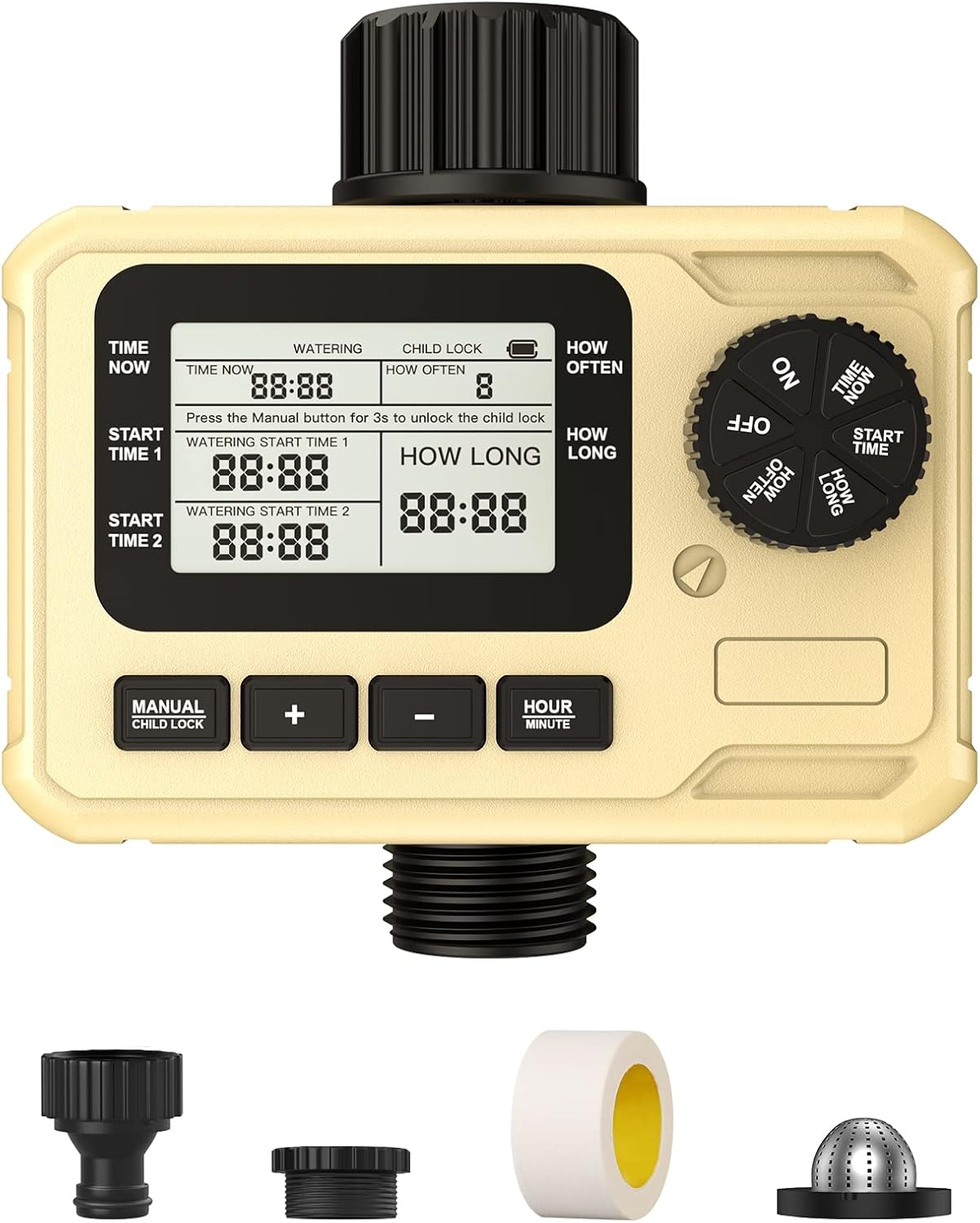 Amazon.com : Sprinkler Timer, Programmable Water Timer for Garden Hose ...