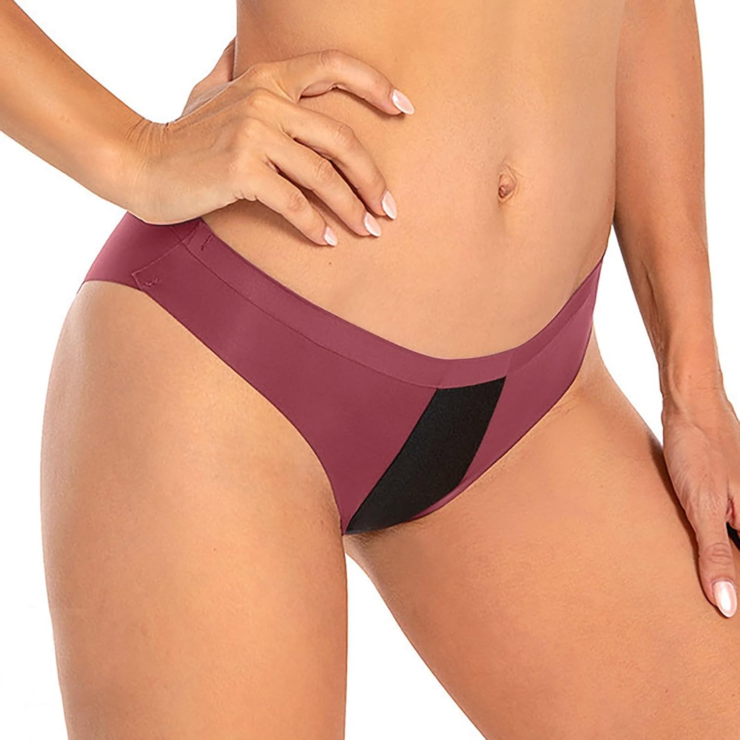 Women's Panties High Absorbency Large Size Underwear Triangle Design Recovery Comfortable Daily Wear Pants