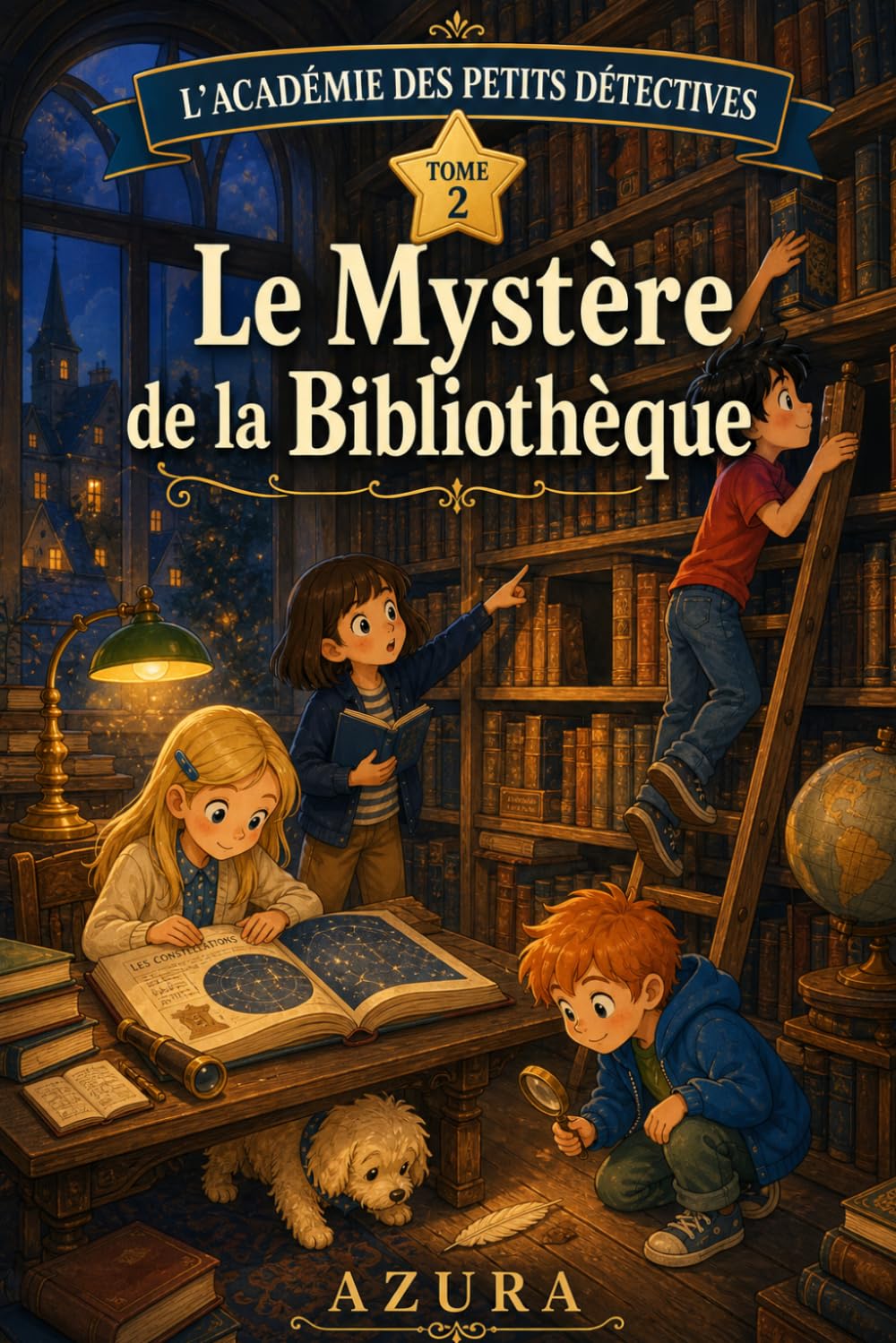 L'Académie des Petits Détectives: Tome 2 — Le Mystère de la Bibliothèque