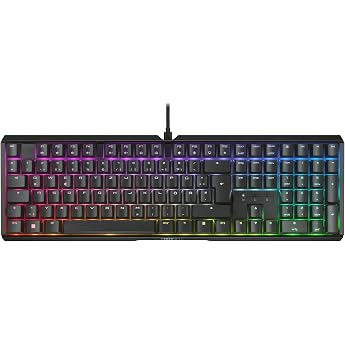 CHERRY XTRFY MX 3.1 Mechanical Gaming Keyboard, German Layout (QWERTZ), RGB | Mechanical keyboard, wired (USB-A), RGB lightin