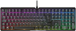 CHERRY XTRFY MX 3.1, Mechanische Gaming-Tastatur, Deutsches Layout (QWERTZ), RGB-Beleuchtung, Aluminium-Gehäuse, USB-A Anschluss, MX2A BROWN Switches, Schwarz