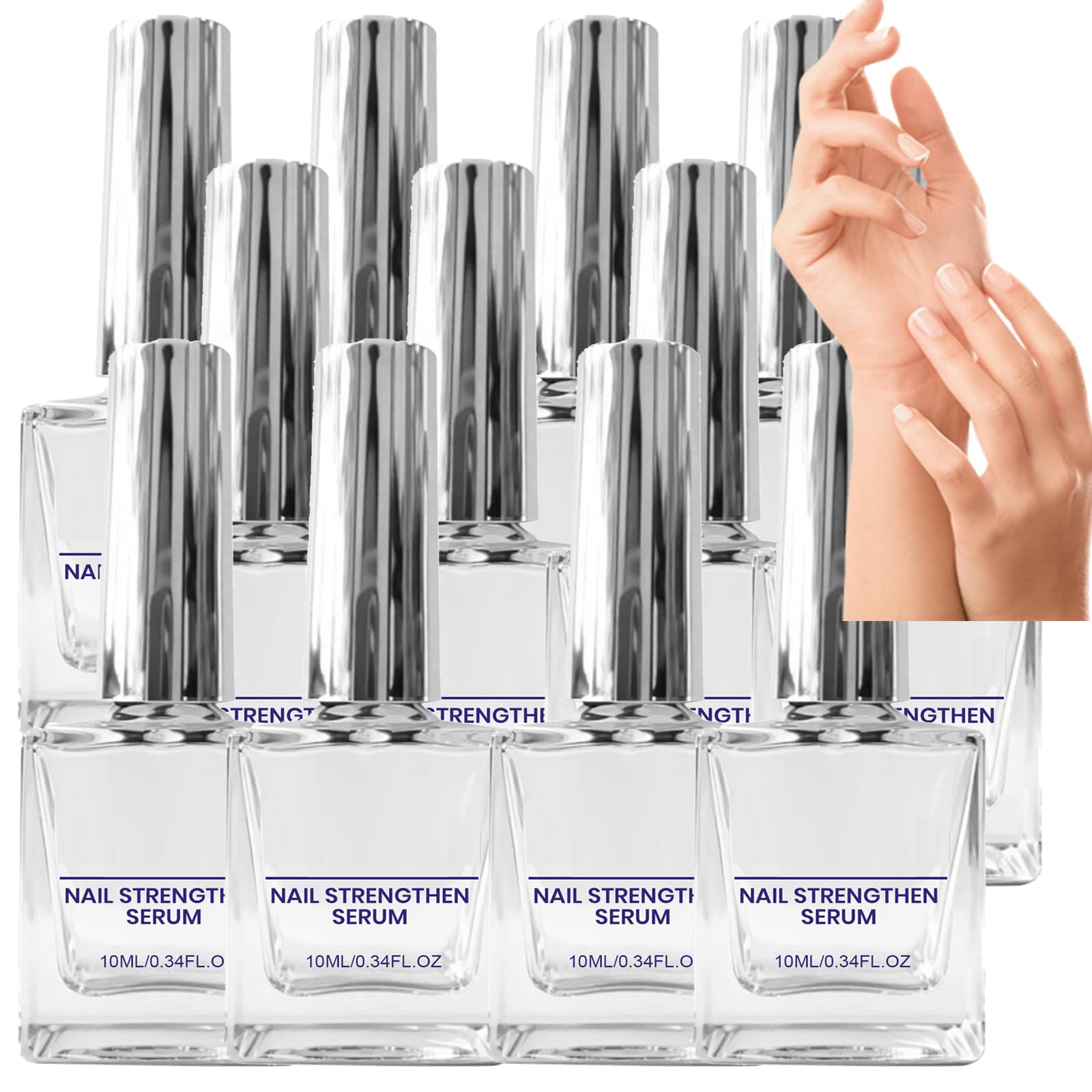Aceite de cuidado de uñas de 3 días, fortalecimiento de esmalte de uñas, aceite para cutículas, tratamiento de aceite de uñas para uñas dañadas, tratamiento de uñas con queratina para fortalecer la