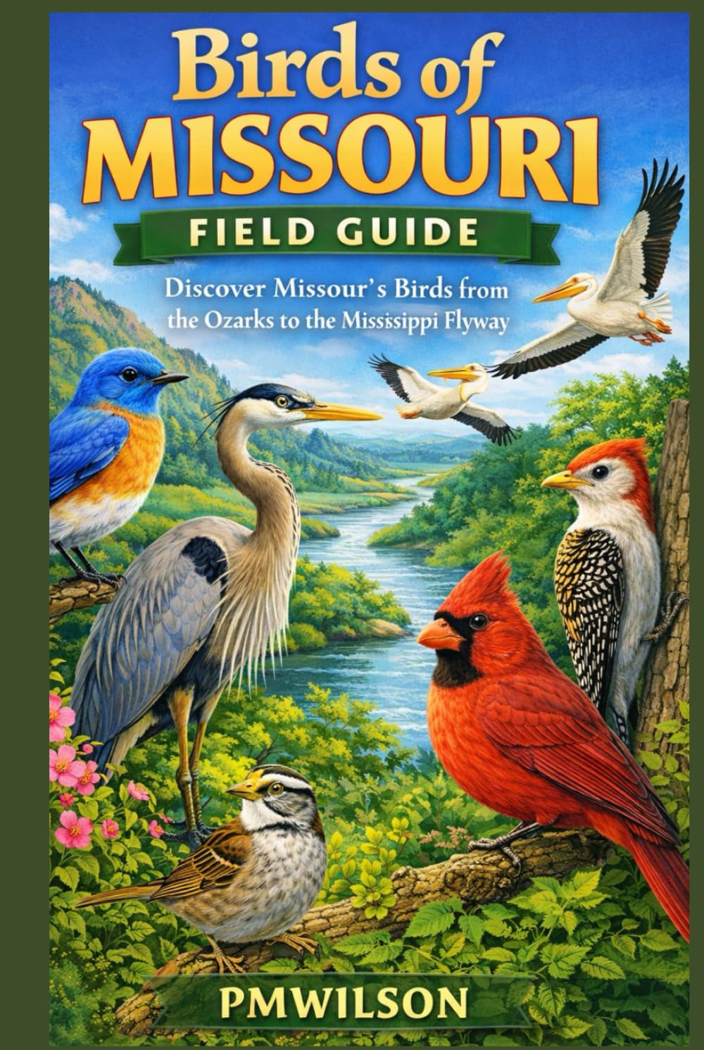 Birds of MISSOURI FIELD GUIDE: Discover Missouri's Birds from the Ozarks to the Mississippi Flyway