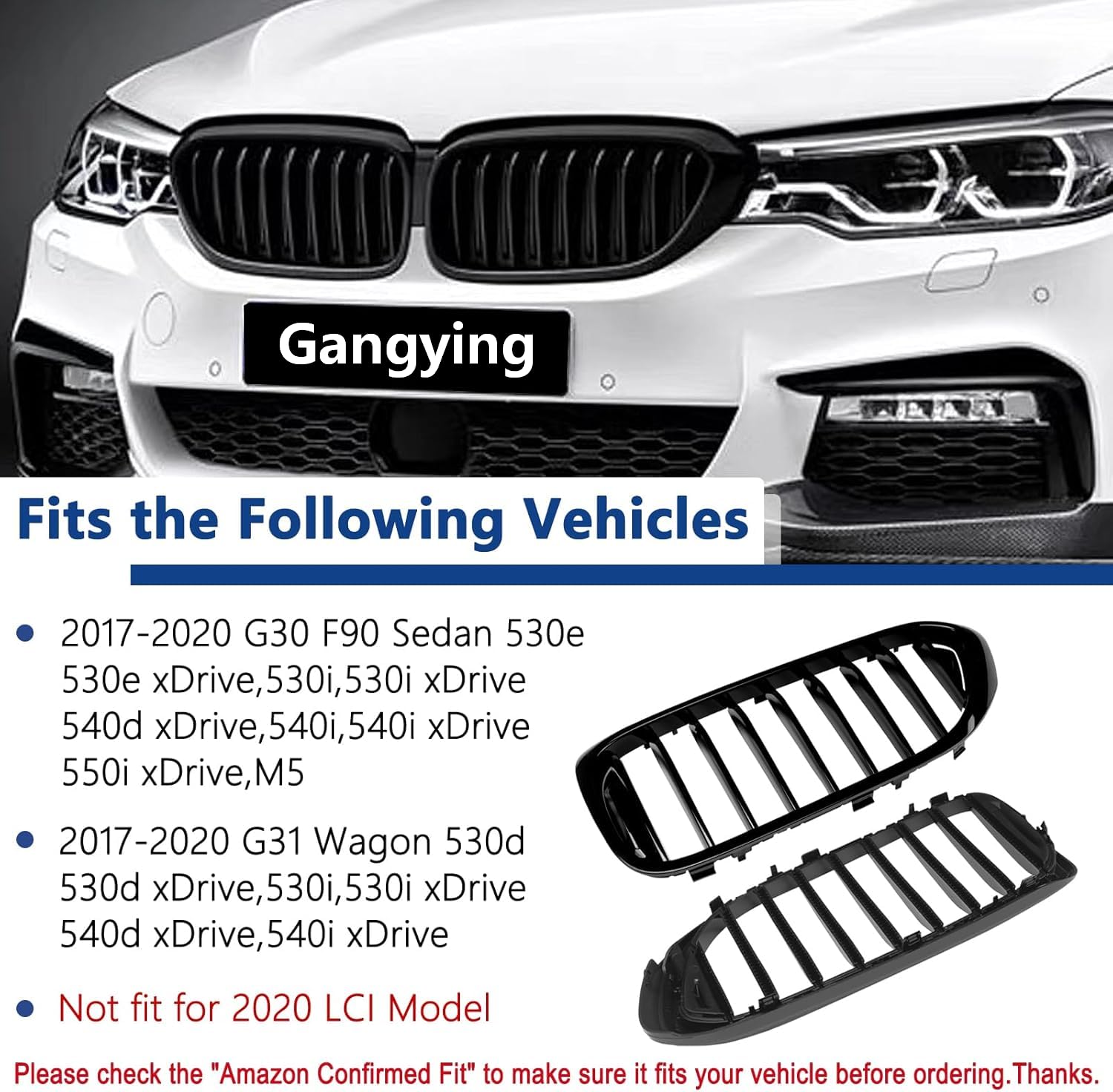 G30 G31 Chłodnicy Nerki Pasuje do BMW Serii 5 Pre-LCI 2017-2020