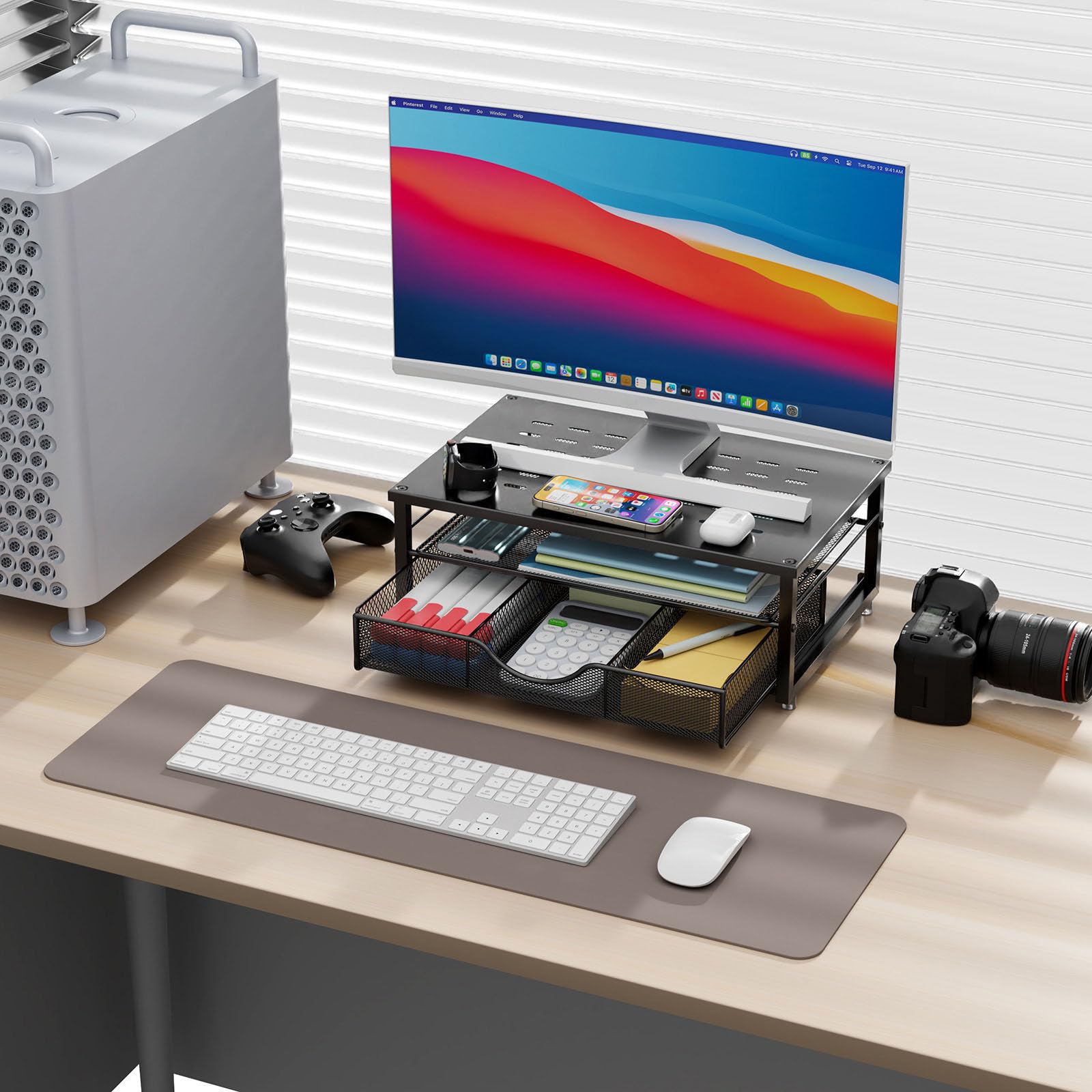 Gianotter Monitor Stand Riser - Organize Your Desk -2