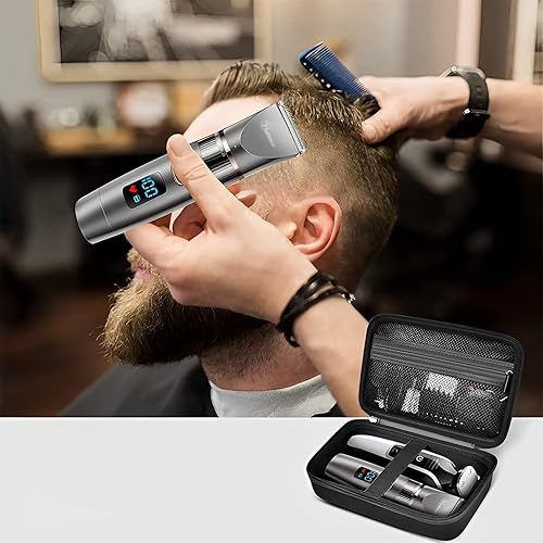 Miniatura 3 de AMSAMOTION Funda de viaje para Braun MGK3 BT5 BT7 Series Trimmer MGK3335 MGK3221 MGK3245 BT3221 BT5260 BT3240 BT5265 BT7240 Recortadora de barba y