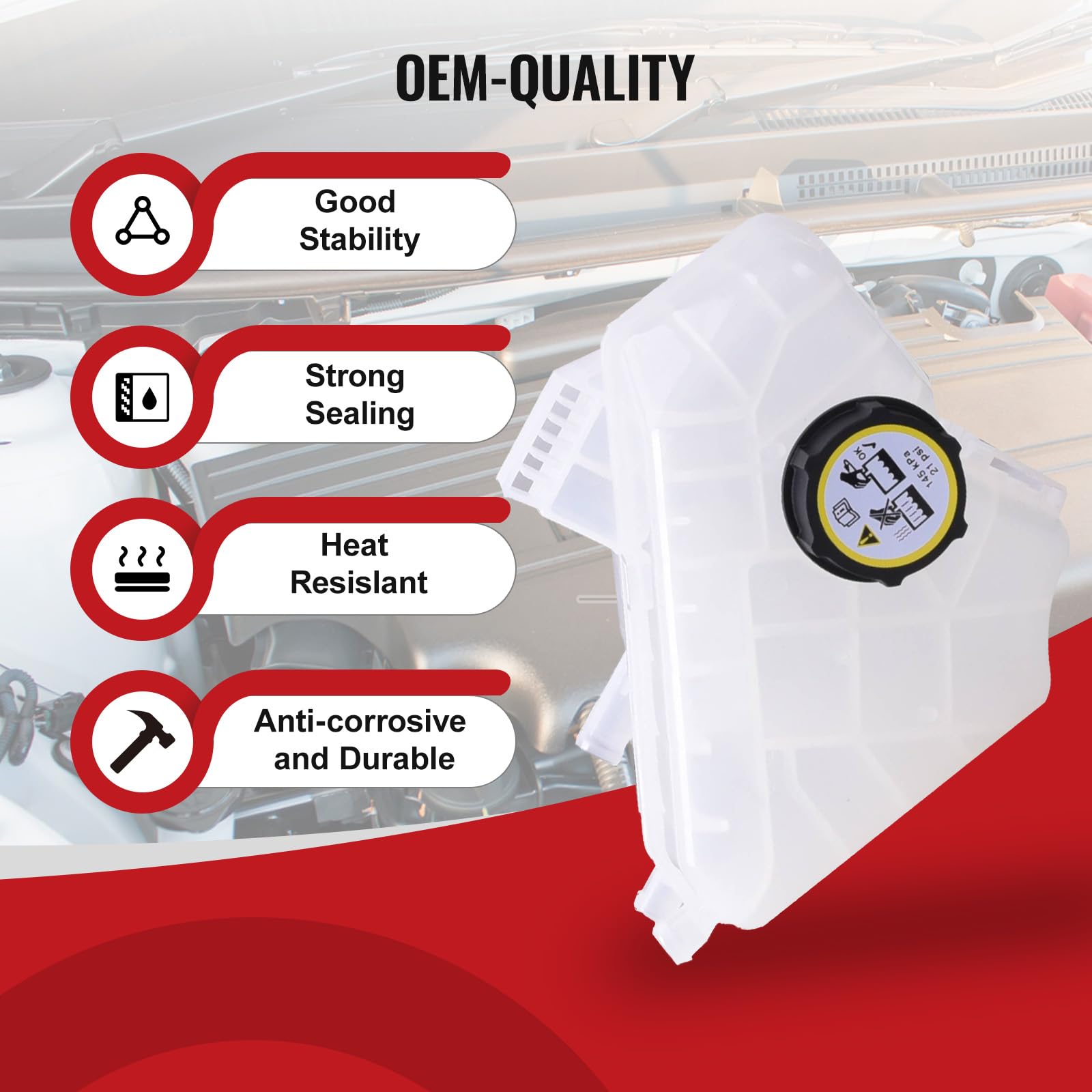 Amazon.com: TOPAZ BE8Z-8A080-A Coolant Reservoir Expansion