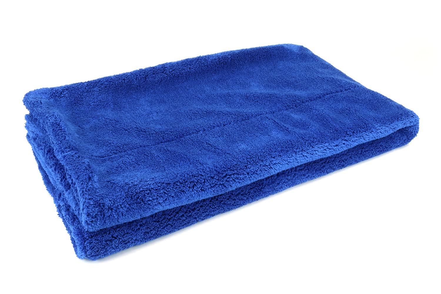 Autofiber[Motherfluffer XL+] Huge Soft and Plush Car Drying Towel 20"x40" (Blue)