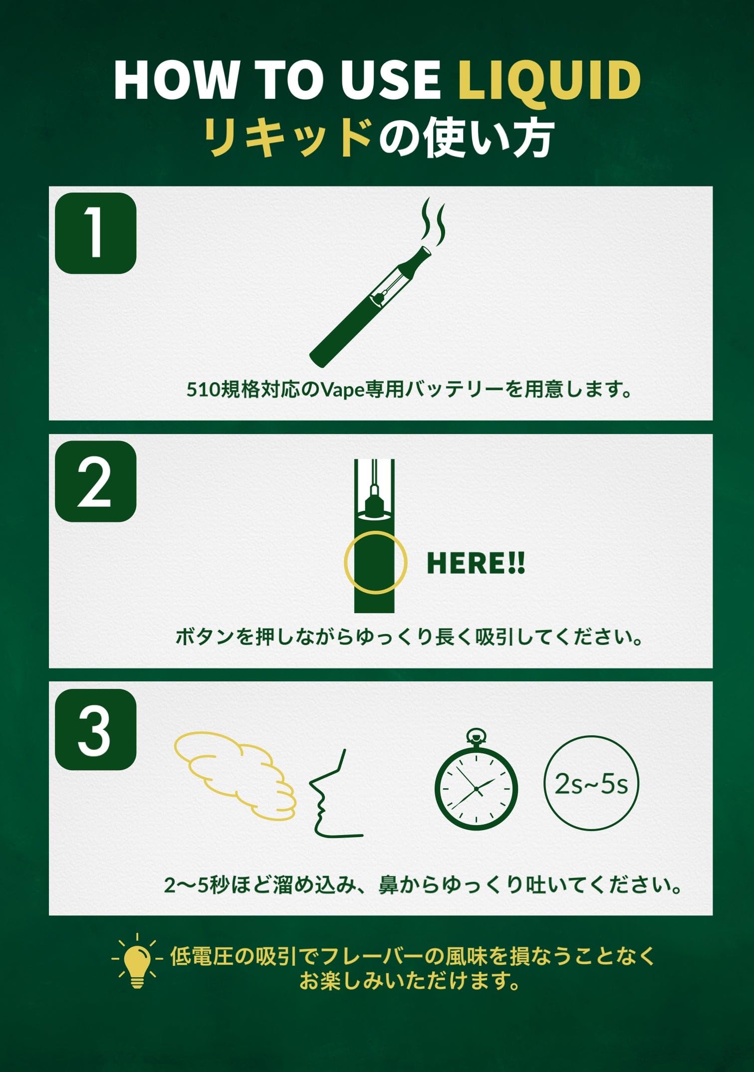 Amazon.co.jp: H4CBHリキッド 10% Osaka Diesel 0.5ml 使い捨て