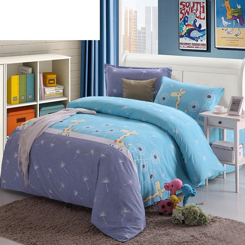 Draps en coton anti-transpiration pour lit double d'été 200x230