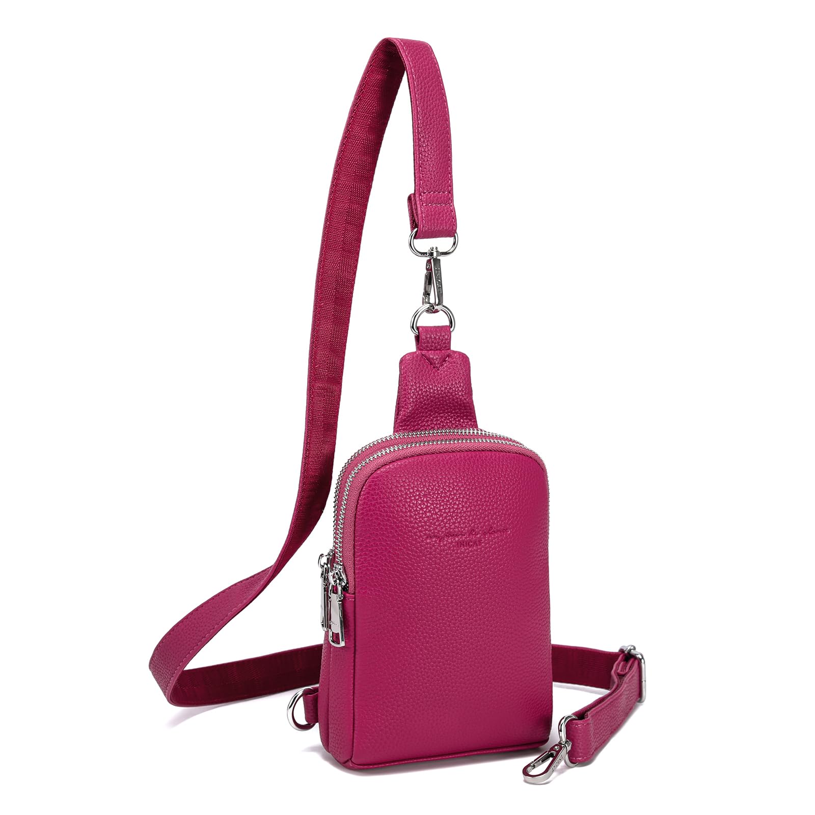 INICAT Anti Theft Crossbody Bags for Women Travel Small Sling Bag Fanny Packs Cross Body Purses Everyday